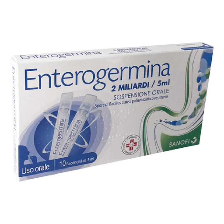 ENTEROGERMINA*OS 10FL 2MLD/5ML