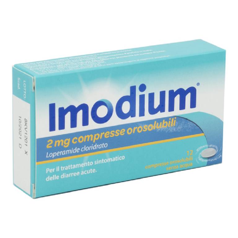 IMODIUM*12CPR OROSOL 2MG