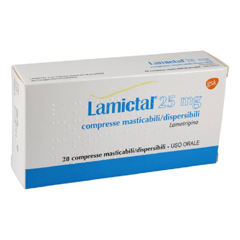 LAMICTAL*28CPR DISP 25MG