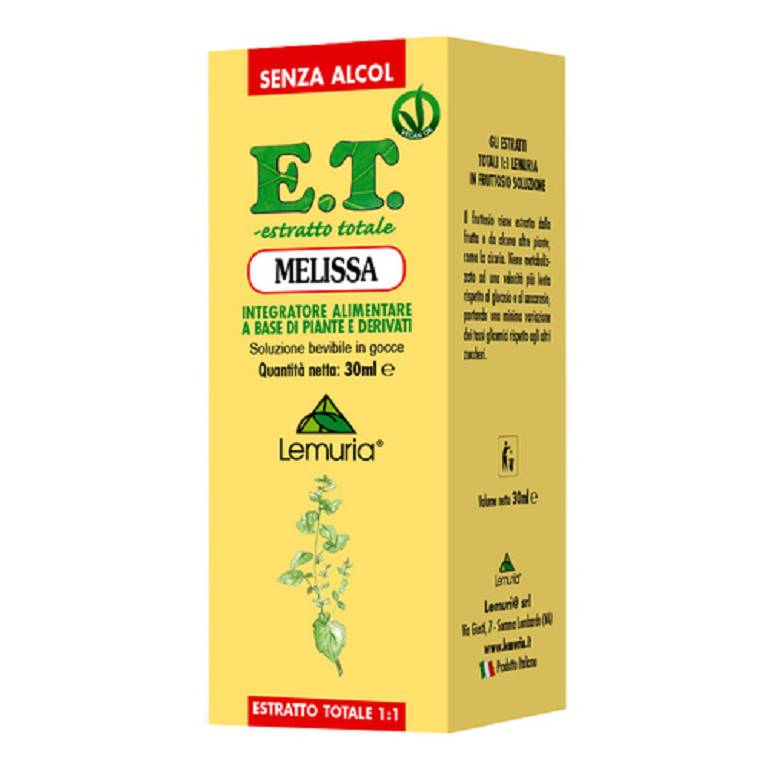 MELISSA ESTRATTO TITOLATO 30ML