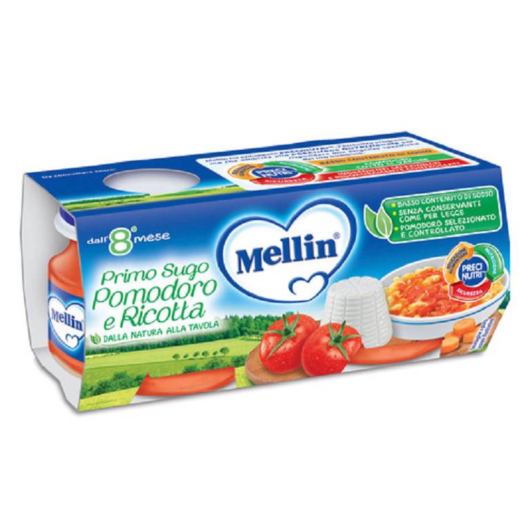 MELLIN PRIMO SUGO POM/RIC2X80G