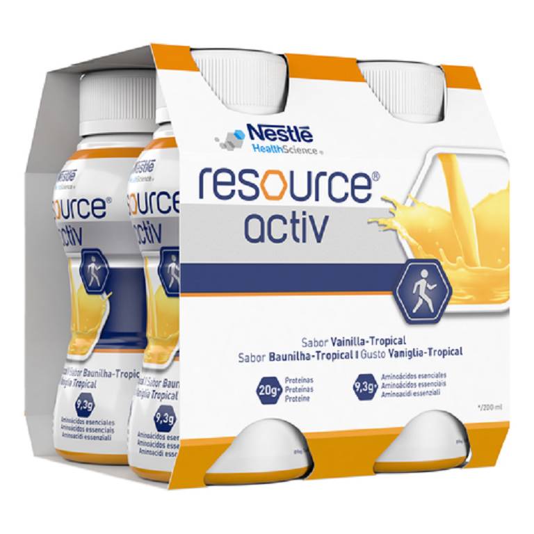 RESOURCE ACTIV VAN TROP4X200ML