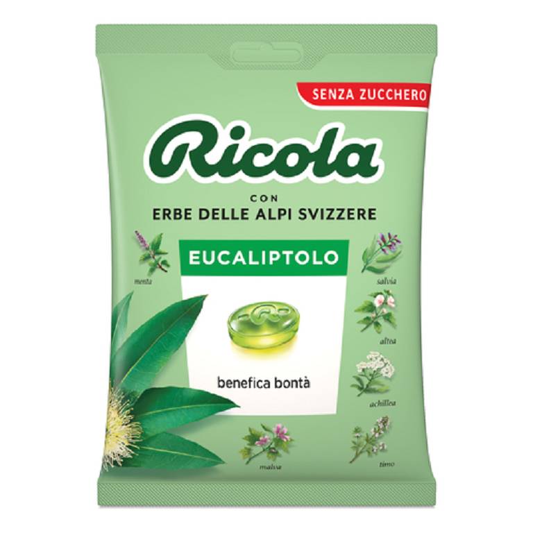 RICOLA EUCALIPTOLO S/ZUCCH 70G